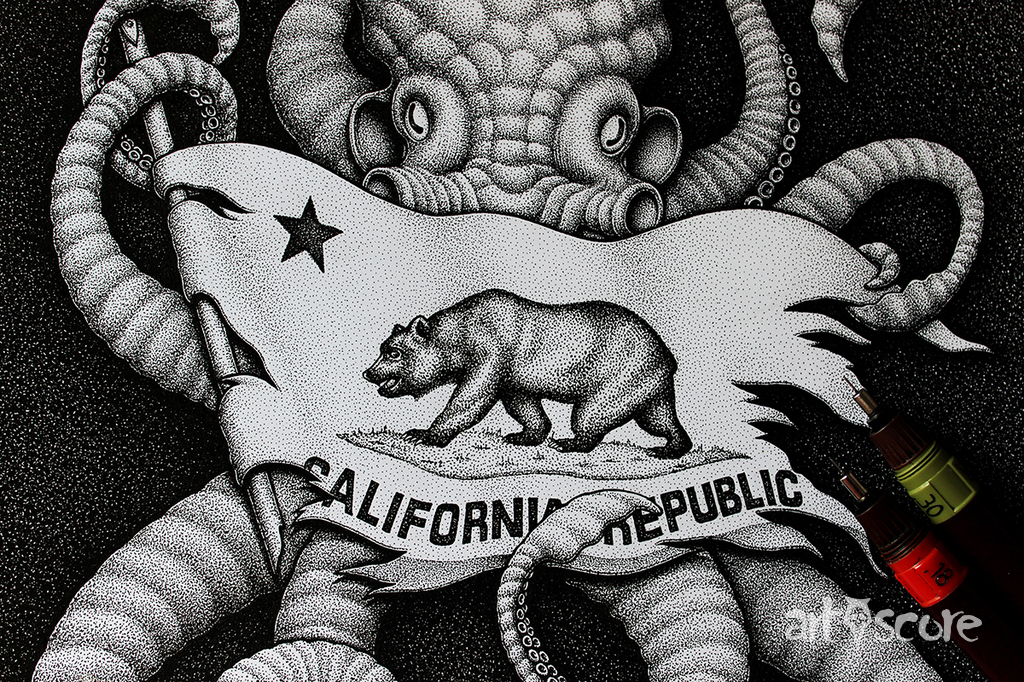 Clouds over California