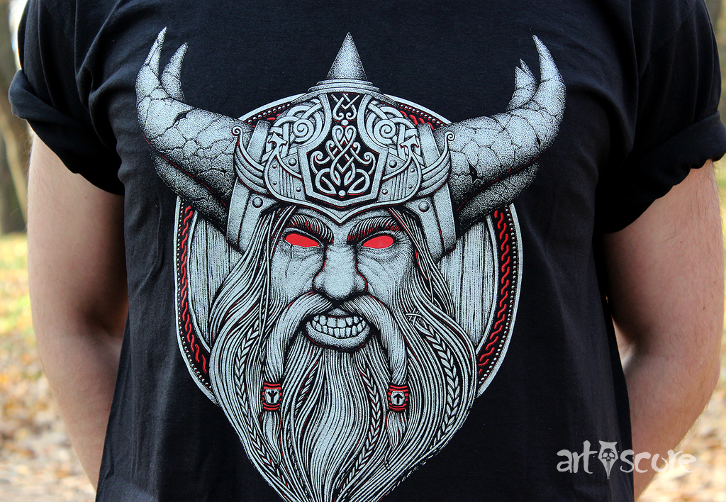 "Nordic Rage" t-shirts